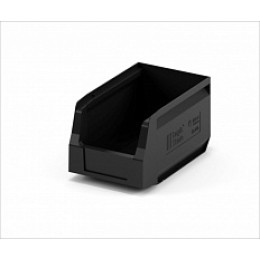 Складской лоток 12.402 250x150x130 мм черный