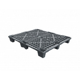 Поддон перфорированный пластиковый 1200х1000х135 на ножках серый