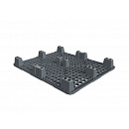 Поддон перфорированный пластиковый 1200х1000х135 на ножках серый