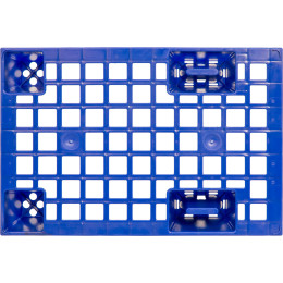 Паллет 600х400х130 (перфорированный на ножках)