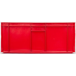 Ящик мясной сплошной 600x400x250 мм белый