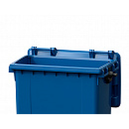 Мусорный контейнер 660 л зеленый