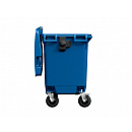 Мусорный контейнер 660 л зеленый