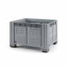 Пластиковый контейнер IBOX 1200х1000 (перфорированный, на полозьях)