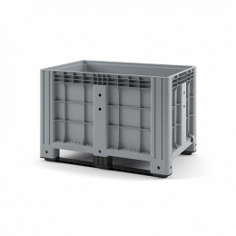 Пластиковый контейнер iBox 1200х800 сплошной на полозьях
