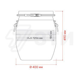 Бочка Open Top 65 л