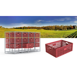 Ящик для перевозки живой птицы Арт. R7729