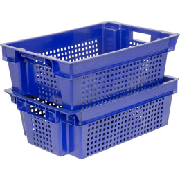 Ящик пластиковый Арт. 102-1 сплошное дно