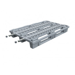 Паллет перфорированный на 3-х полозьях, вкладываемый. Арт. 02.122.91