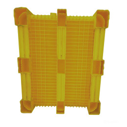 Пластиковый бокс-паллет с интегрированным сливом