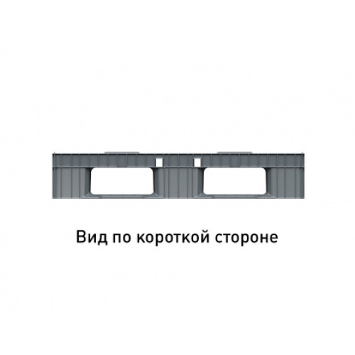 Паллет перфорированный на 3-х полозьях. Арт. 02.120