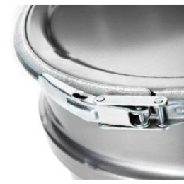 Бочка стальная 210л с крышкой и пробками на усиленном обруче. БСЗ 210у оп