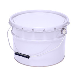 Ведро металлическое 10 л крышка-корона