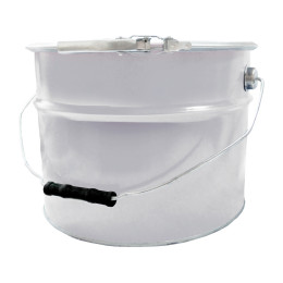 Ведро металлическое 10 л крышка-обруч