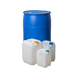 Бочка пластиковая 227 литров с пробками и пломбами