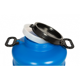 Бочка пластиковая 50 литров 365*365*630 винтовая крышка,вкладыш