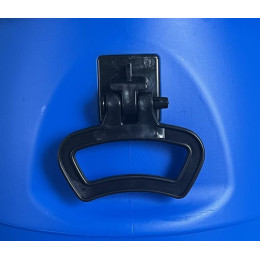 Бочка пластиковая Open Top 20 л, со съёмной крышкой и обручем из оцинкованной стали