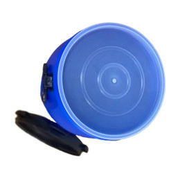 Бочка пластиковая цилиндрическая 50 литров винтовая крышка,вкладыш