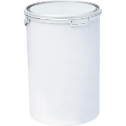Ведро-цилиндр 1л пластиковое с крышкой