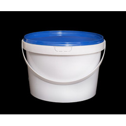 Ведро 2.0 л пластиковое с крышкой и ручкой