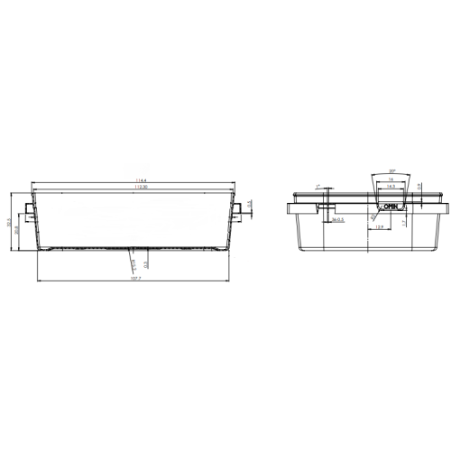 Банка (шайба) 200мл, без к/з D=140 H=23