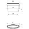 Банка 280 мл с крышкой круглая D=93 H=60