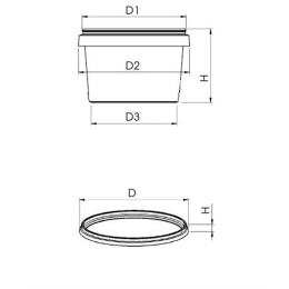 Банка 650 мл с крышкой круглая D=130 H=80