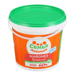 Ведро пластиковое с крышкой 1 л.