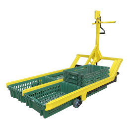 Тележка для хлебных евролотков Арт. ТЛ-2N2