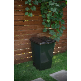 Контейнер для мусора на 120 л, на 2-х колёсах с крышкой. Арт. MКР-120