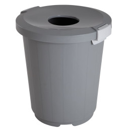 Бак круглый с отверстием в крышке 105л