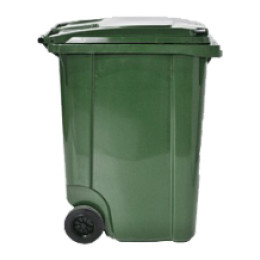 Контейнер для мусора на 360 л, на 2-х колёсах с крышкой. Арт. MGBТ-360