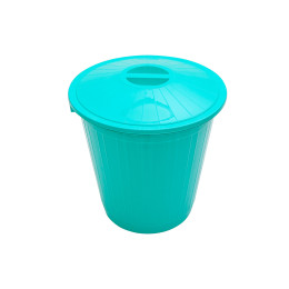 Бак круглый с крышкой 50л