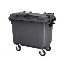 Мусорный контейнер на 660 л. на 4-х колесах, с крышкой. Арт. MGBТ-660