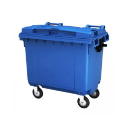 Мусорный контейнер на 660 л. на 4-х колесах, с крышкой. Арт. MGBТ-660