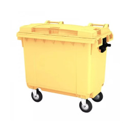 Мусорный контейнер на 660 л. на 4-х колесах, с крышкой. Арт. MGBТ-660