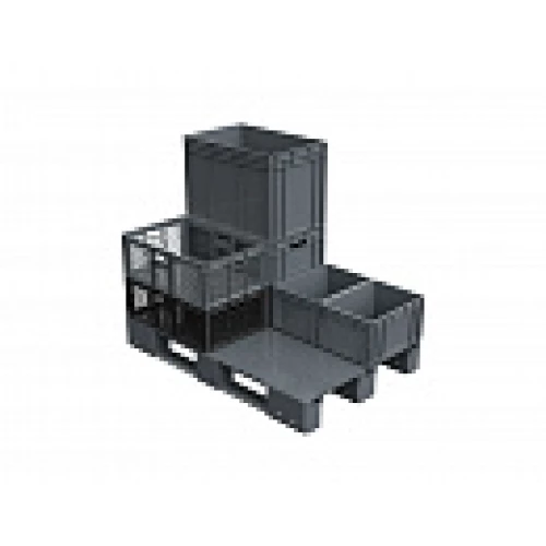 Поддон сплошной 1200x800x150 на 3-х полозьях